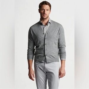 Peter Millar Excursionist Flex Wool Cardigan NWT
Sz Med
